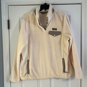 LLBean Women’s Fleece Pullover.